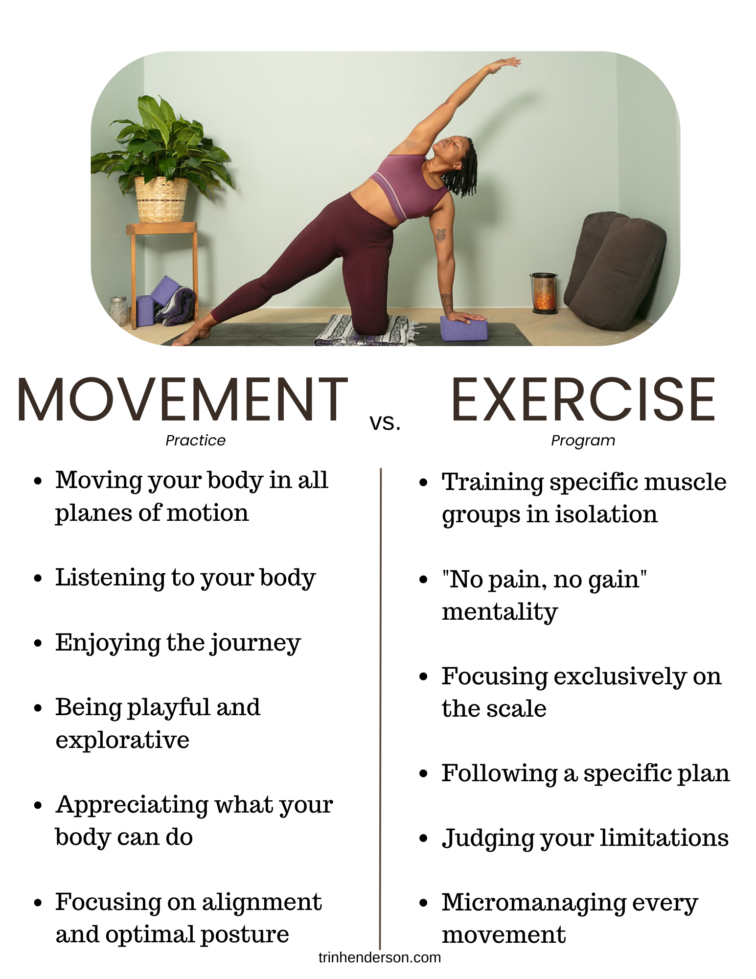 Cultivate your daily movement practice
